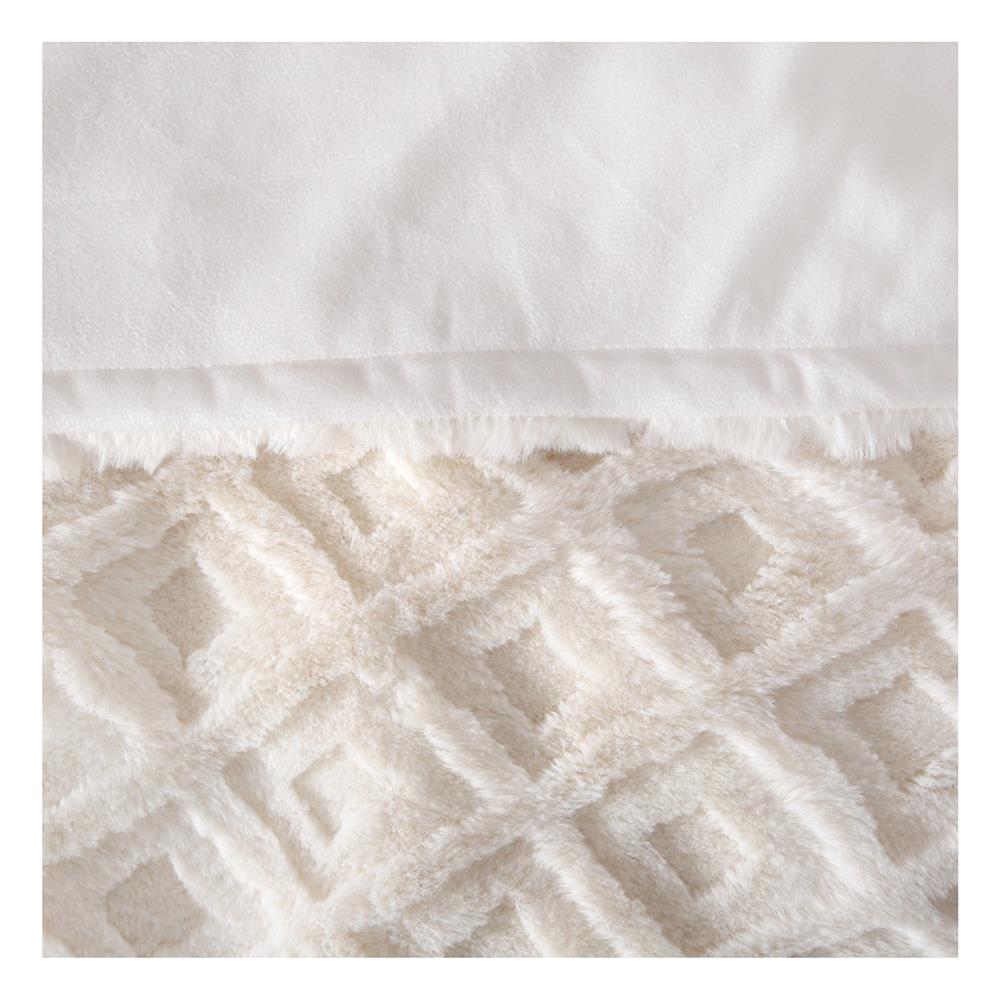 ผ้าห่ม BENETTA DIAMOND 70x90 นิ้ว สี BEIGE