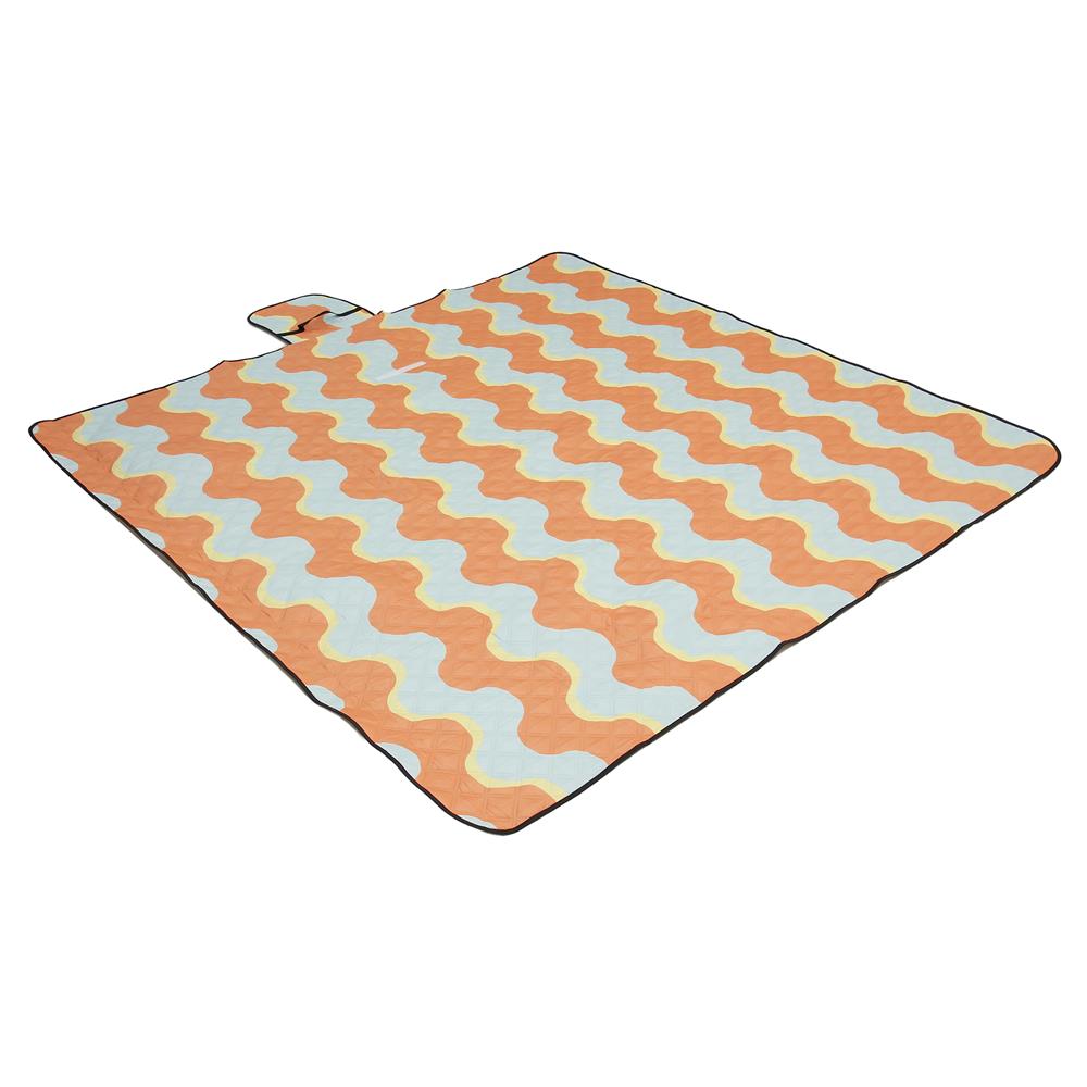 เสื่ออเนกประสงค์ SNAZZ ARIEL 195x195 ซม. สีส้ม