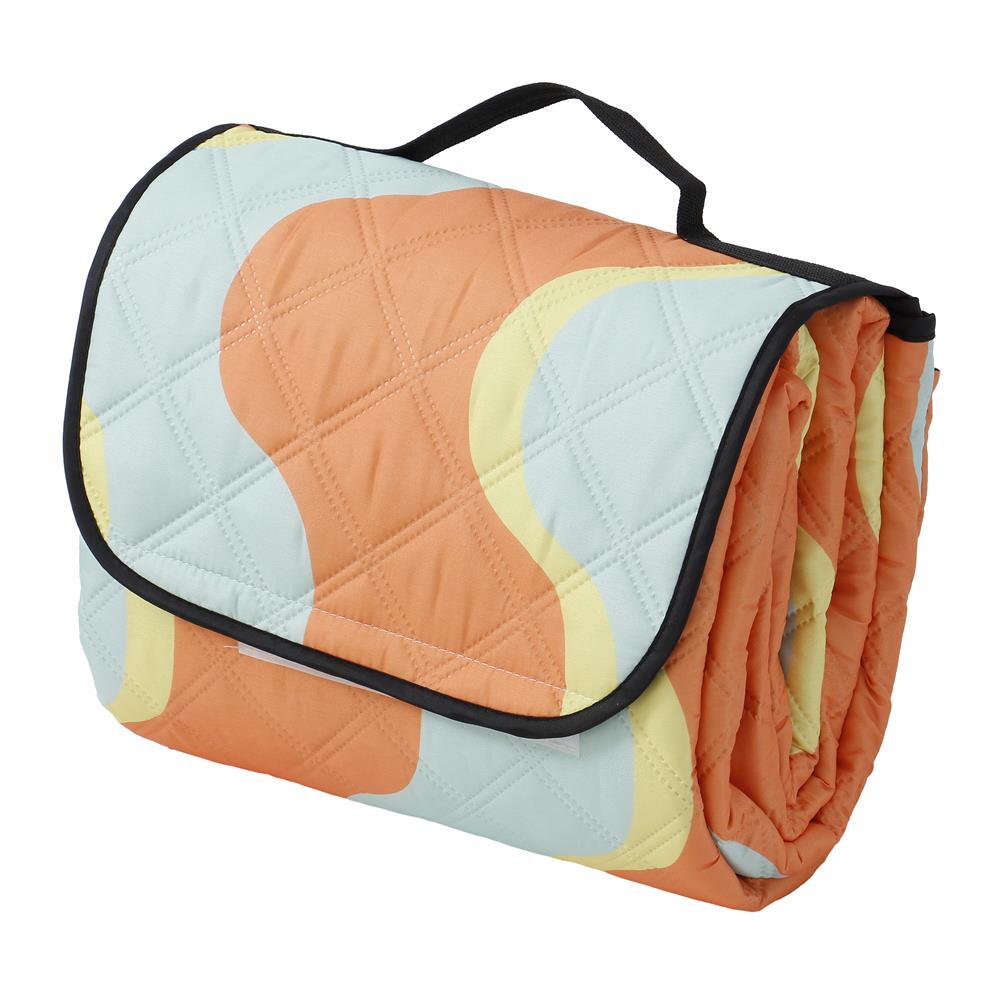 เสื่ออเนกประสงค์ SNAZZ ARIEL 195x195 ซม. สีส้ม