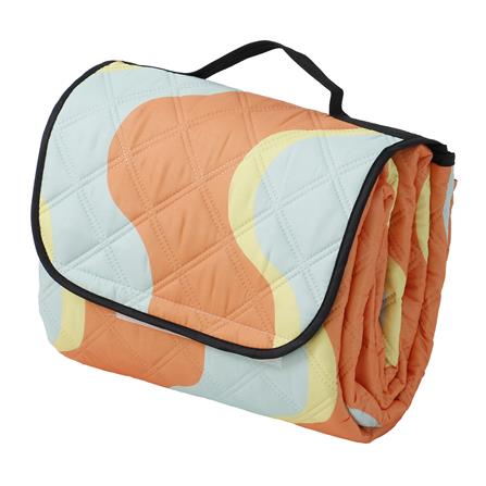 เสื่ออเนกประสงค์ SNAZZ ARIEL 195x195 ซม. สีส้ม_4