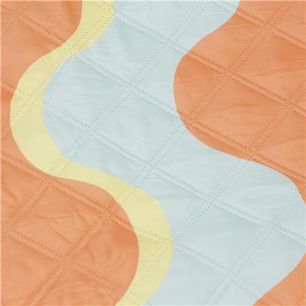 เสื่ออเนกประสงค์ SNAZZ ARIEL 195x195 ซม. สีส้ม_3