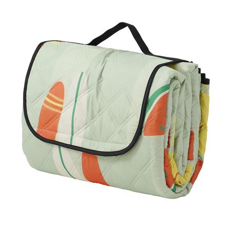 เสื่ออเนกประสงค์ SNAZZ SUMMER 195x195 ซม. สีเขียว_5