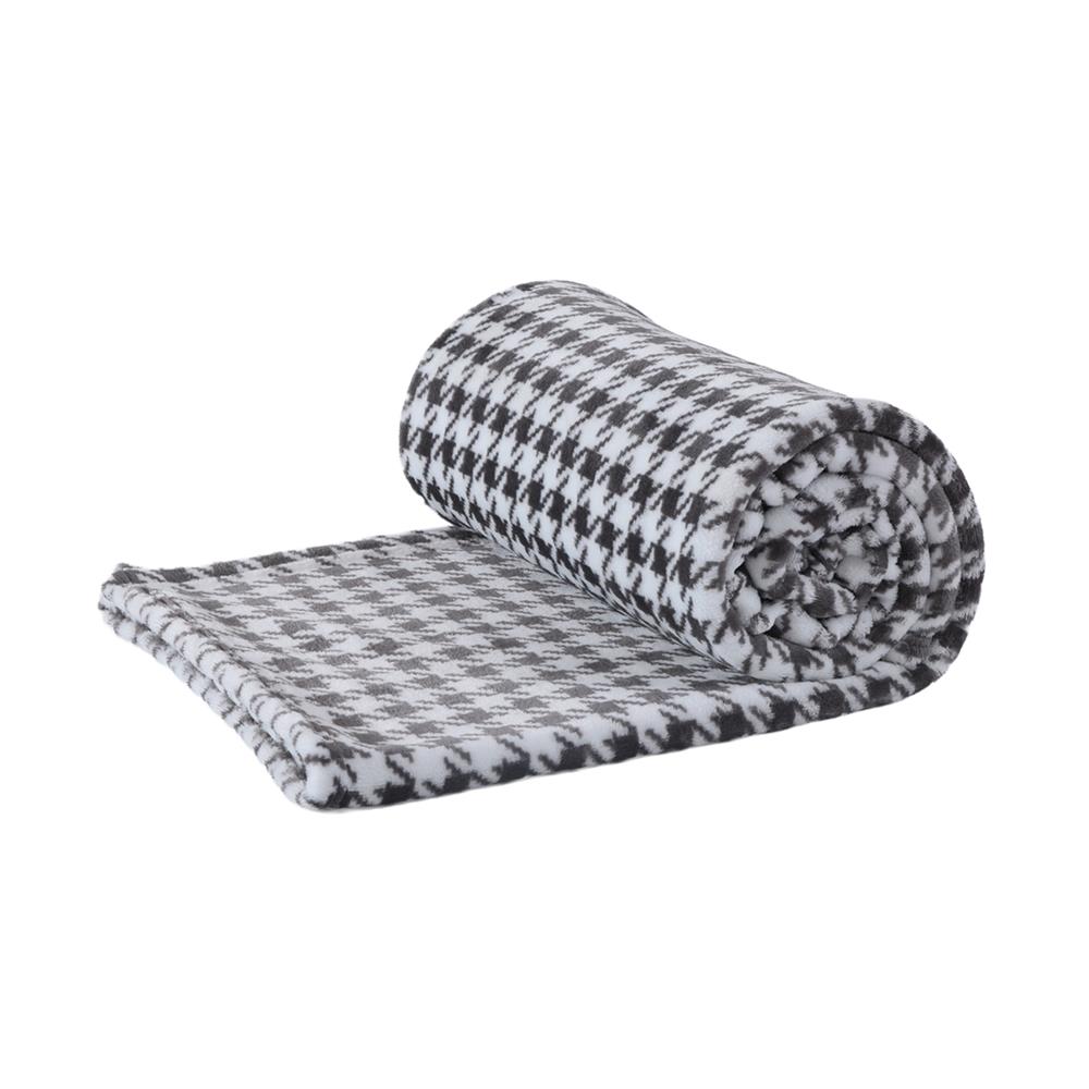 ผ้าห่ม HOME LIVING STYLE METRO 60x80 นิ้ว สี BLACK&WHITE