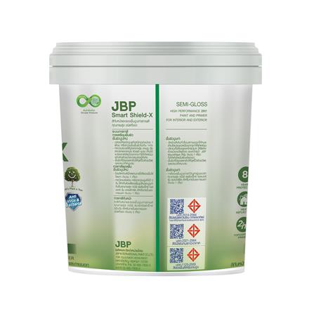 สีน้ำภายนอก ชนิดกึ่งเงา JBP SMART SHIELD-X 2IN1 BASE D 2.5 แกลลอน_1
