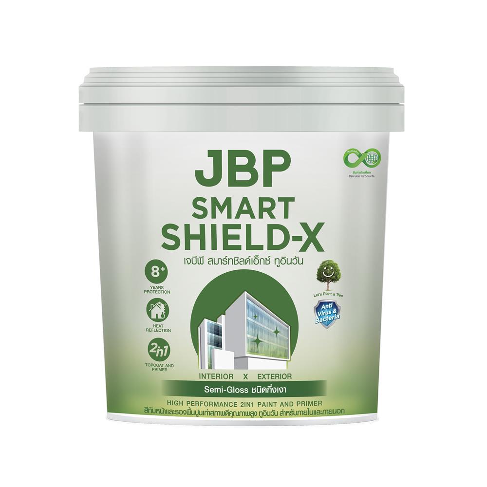 สีน้ำภายนอก ชนิดกึ่งเงา JBP SMART SHIELD-X 2IN1 BASE C 2.5 แกลลอน