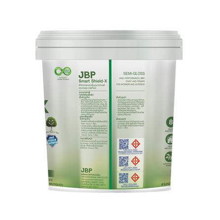 สีน้ำภายนอก ชนิดกึ่งเงา JBP SMART SHIELD-X 2IN1 BASE C 2.5 แกลลอน_1
