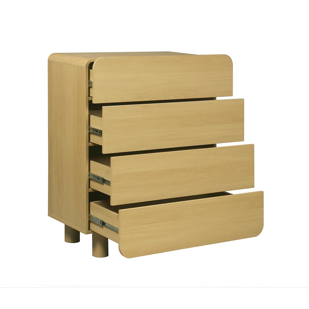 ตู้ลิ้นชัก 4 ลิ้นชัก FURDINI LENNOX 84 ซม. สี NATURAL