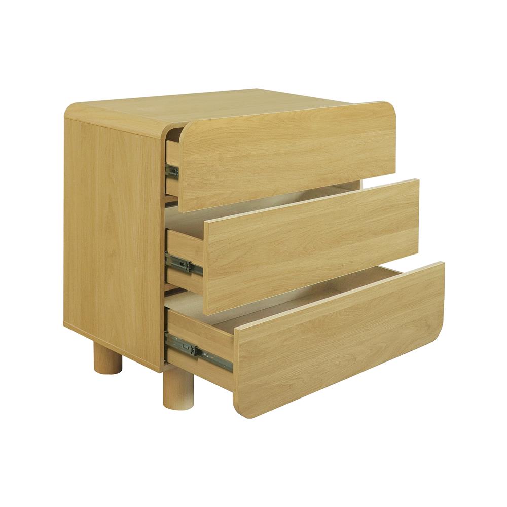 ตู้ลิ้นชัก 3 ลิ้นชัก FURDINI LENNOX 84 ซม. สี NATURAL