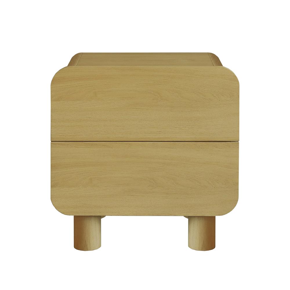 ตู้ข้างเตียง 2 ลิ้นชัก FURDINI LENNOX 52 ซม. สี NATURAL