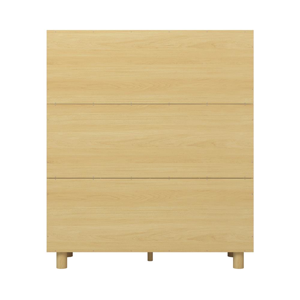 ตู้เสื้อผ้า 4 บานเปิด FURDINI LENNOX 160 ซม. สี NATURAL