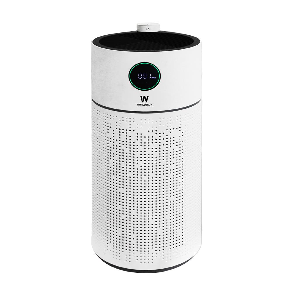 เครื่องฟอกอากาศ WORLDTECH WT-AP3408A 70 ตร.ม. สีขาว