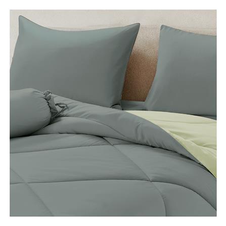 ชุดผ้าปูที่นอน 6 ฟุต (ชุด 6 ชิ้น) FROLINA MICROTEX DOVE LINEN SF038_1
