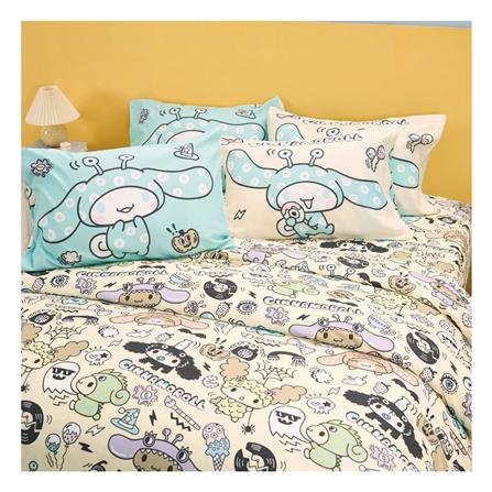 ชุดผ้าปูที่นอน 3.5 ฟุต (ชุด 3 ชิ้น) FOUNTAIN CINNAMOROLL 70105-FTC166_1