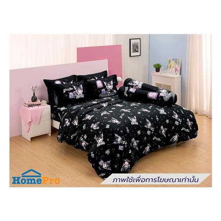 ชุดผ้าปูที่นอน 5 ฟุต (ชุด 5 ชิ้น) FOUNTAIN KUROMI 70107-FTC170_0