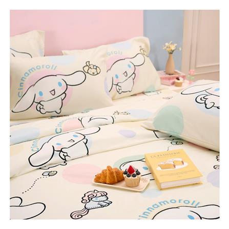 ชุดผ้าปูที่นอน 5 ฟุต (ชุด 5 ชิ้น) FOUNTAIN CINNAMOROLL 70107-FTC165_1