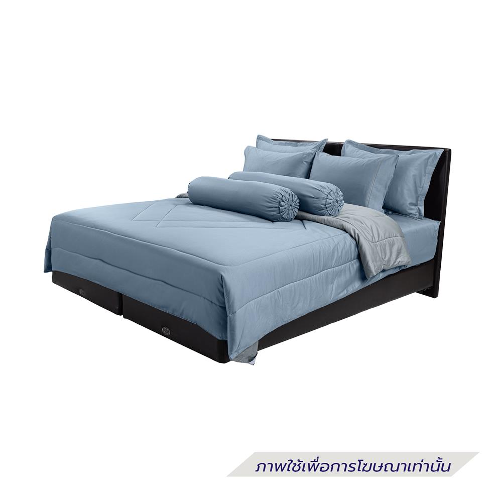 ชุดผ้าปูที่นอน 5 ฟุต (ชุด 6 ชิ้น) SANTAS COTTON USA COASTAL CHARM BL