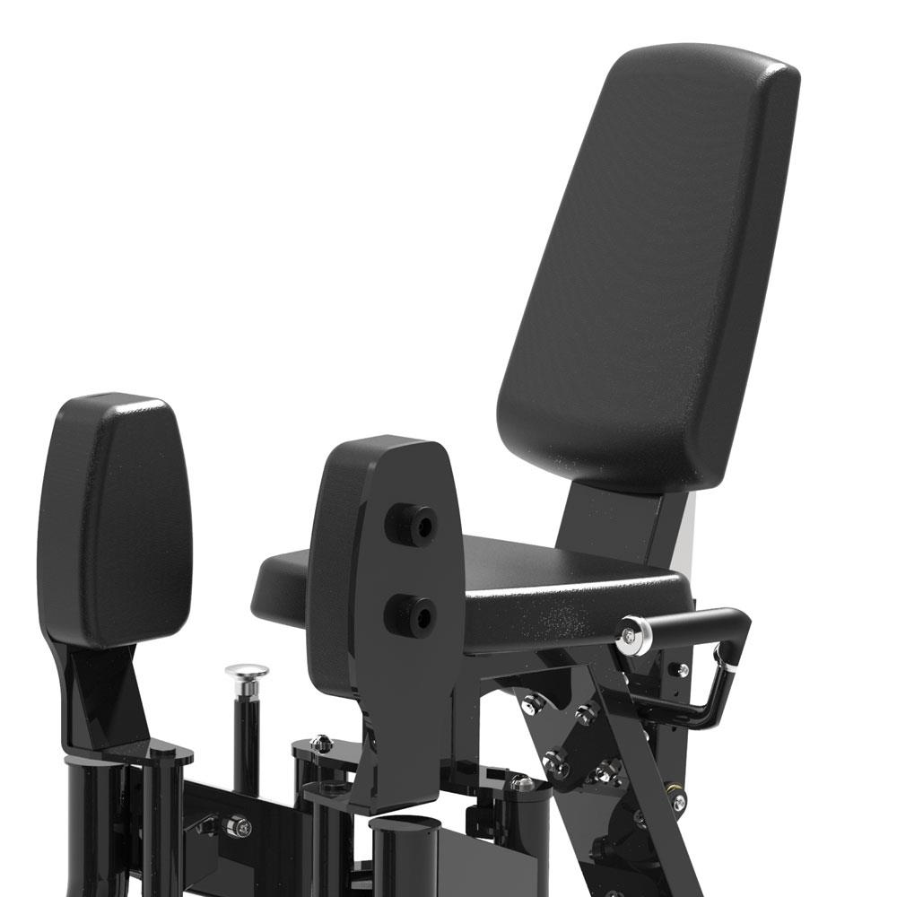เครื่อง DUAL HIP ABDUCTOR & ADUCTOR (SIT & STAND) IVADE สีดำ