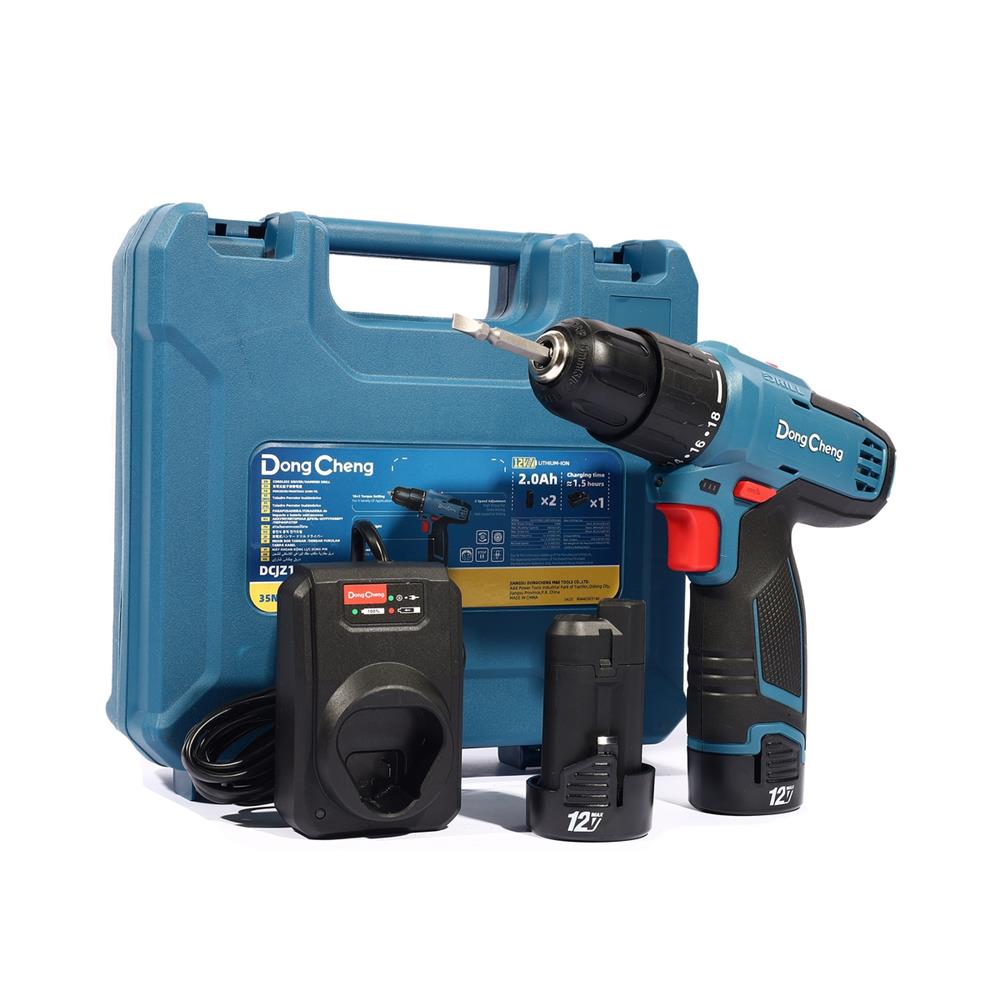 สว่านกระแทกไร้สาย DONGCHENG DCJZ1202I 12 โวลต์