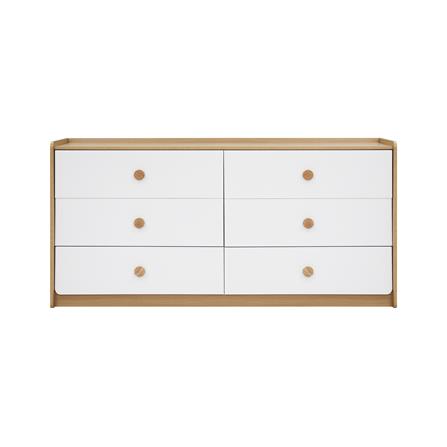 ตู้ลิ้นชัก 6 ลิ้นชัก FURDINI MARU 160 ซม. สี NT OAK/ขาว_1