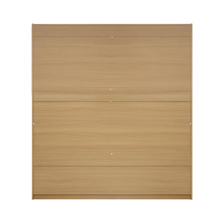 ตู้เสื้อผ้า 4 บานเปิด FURDINI MARU 160 ซม. สี NT OAK/ขาว_4
