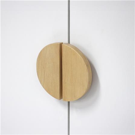 ตู้เสื้อผ้า 4 บานเปิด FURDINI MARU 160 ซม. สี NT OAK/ขาว_6