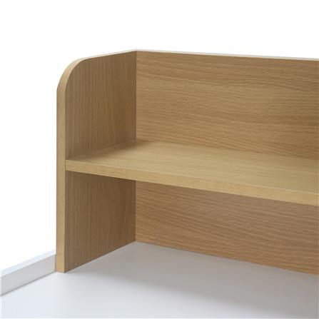 โต๊ะทำงานไม้ FURDINI MARU 120 ซม. สี NT OAK/ขาว_5