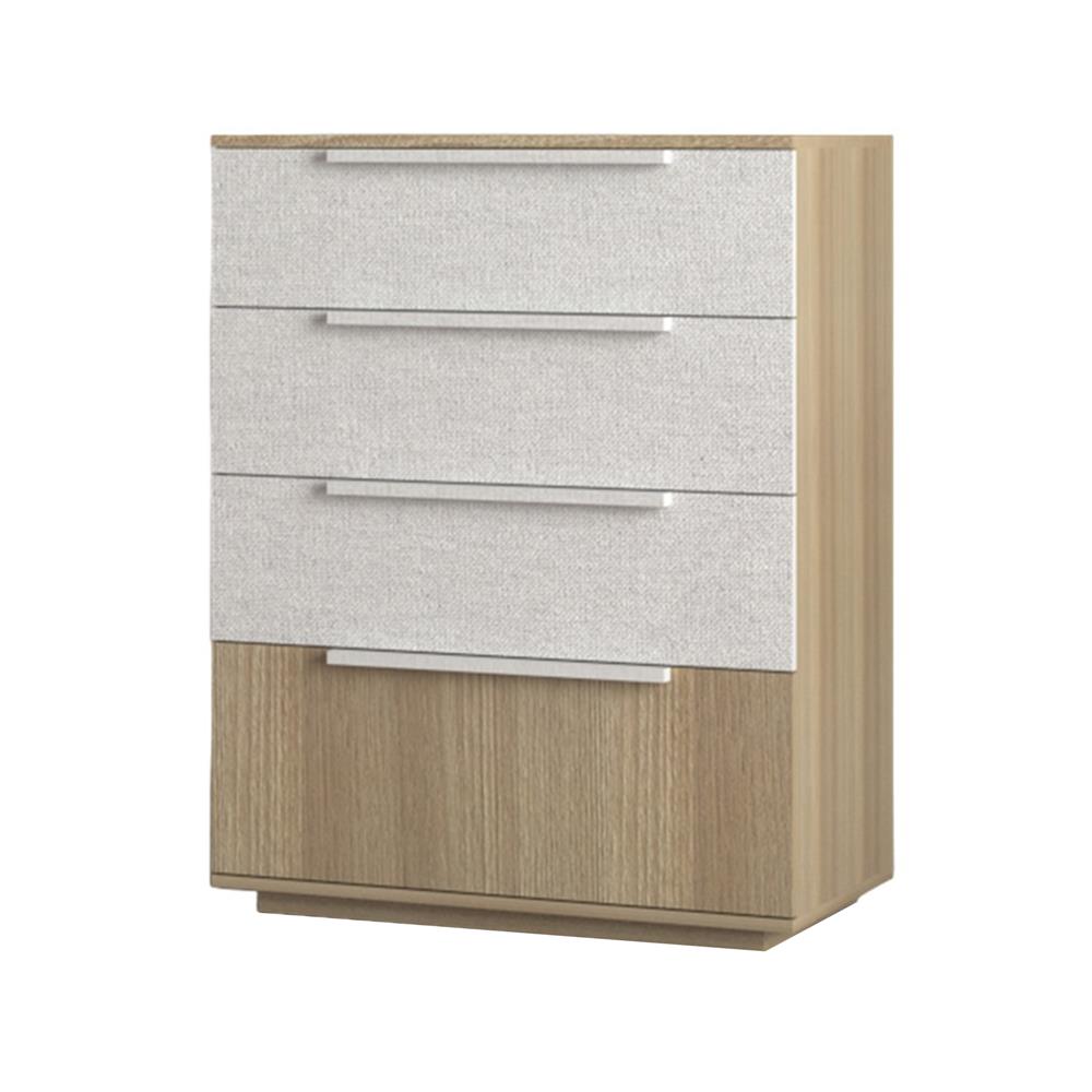 ตู้ลิ้นชัก 4 ลิ้นชัก FURDINI AVANTE 80 ซม. สี URBAN CHESTNUT/COTTON LINEN