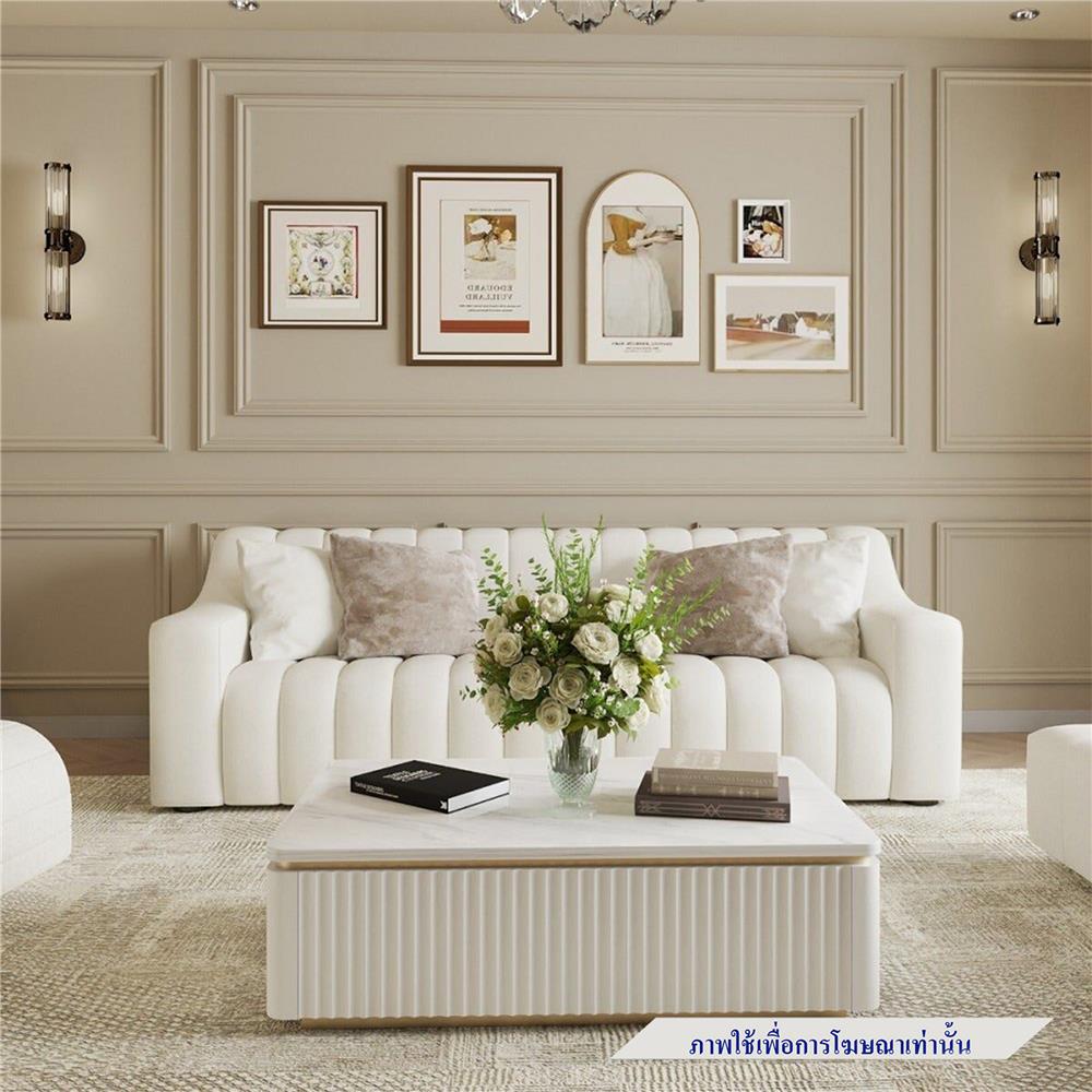 โซฟา 3 ที่นั่ง SB FURNITURE GALAR 19226426 สีครีม