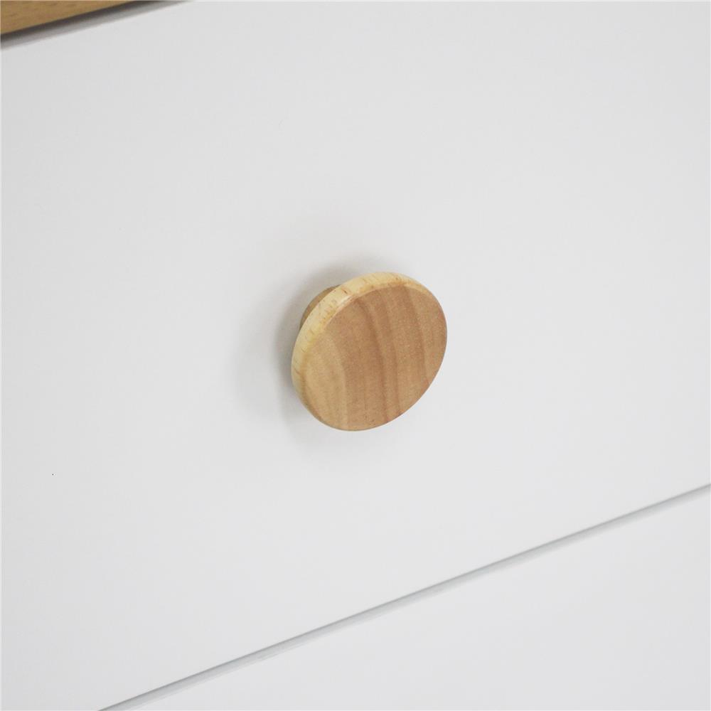 ตู้ลิ้นชัก 4 ลิ้นชัก FURDINI MARU 80 ซม. สี NT OAK/ขาว