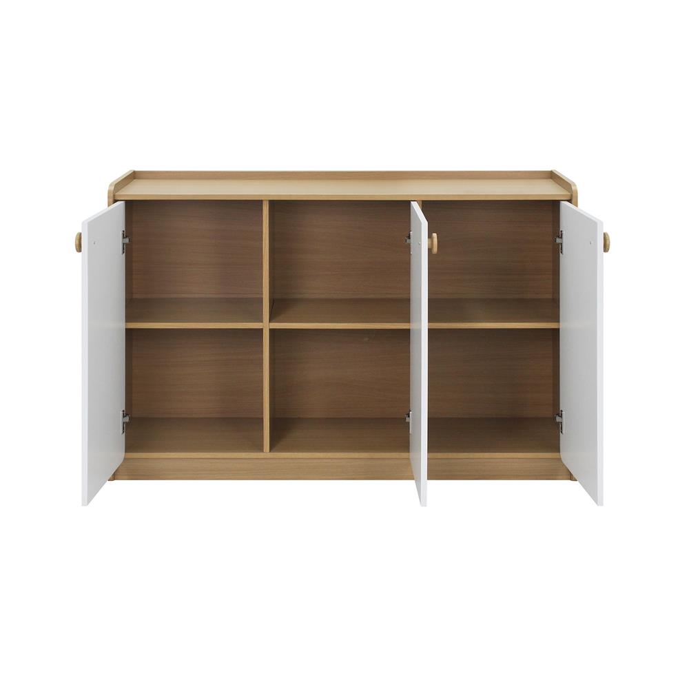 ตู้เตี้ย FURDINI MARU 120 ซม. สี NT OAK/ขาว