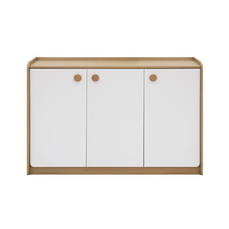 ตู้เตี้ย FURDINI MARU 120 ซม. สี NT OAK/ขาว_1