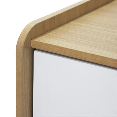 ตู้เตี้ย FURDINI MARU 120 ซม. สี NT OAK/ขาว_5