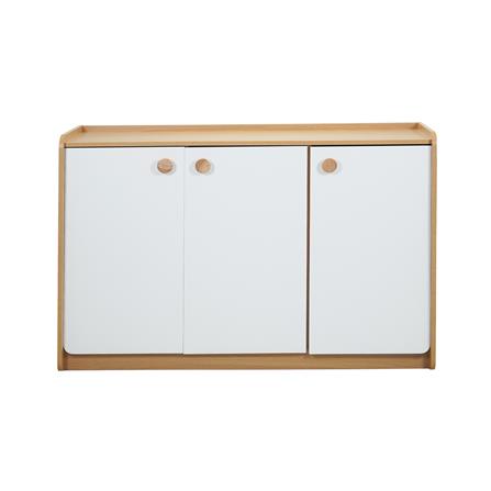 ตู้เตี้ย FURDINI MARU 120 ซม. สี NT OAK/ขาว_1