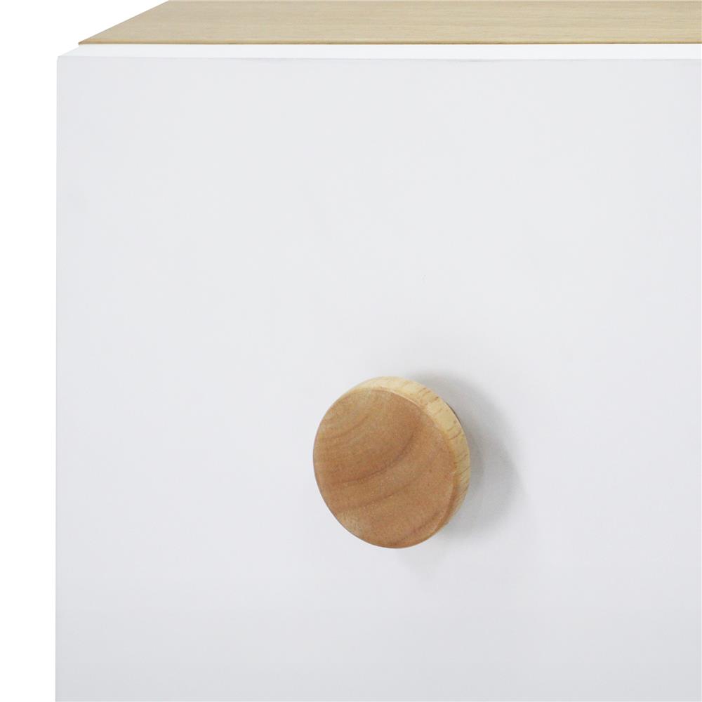 ตู้ลิ้นชัก 2 ลิ้นชัก FURDINI MARU สี NT OAK/ขาว