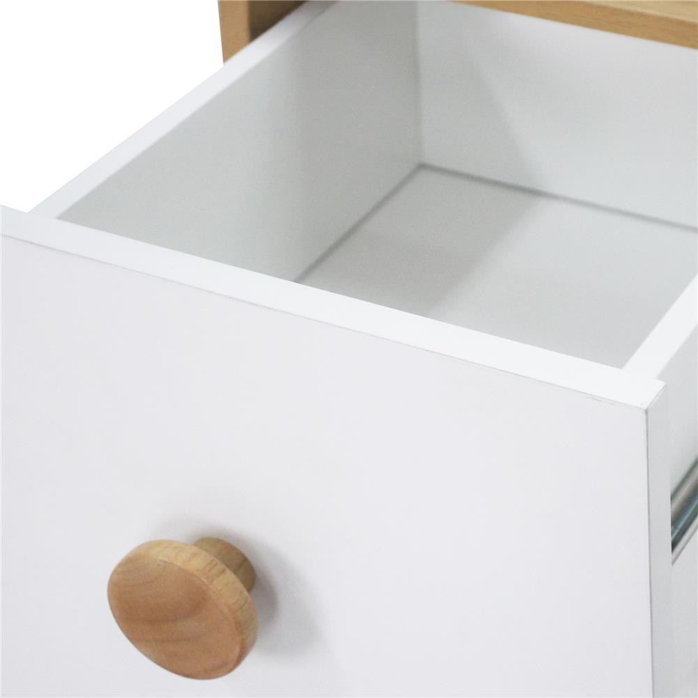 ตู้ลิ้นชัก 2 ลิ้นชัก FURDINI MARU สี NT OAK/ขาว