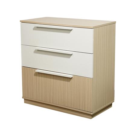 ตู้ลิ้นชัก 3 ลิ้นชัก FURDINI AVANTE 80 ซม. สี URBAN CHESTNUT/COTTON LINEN