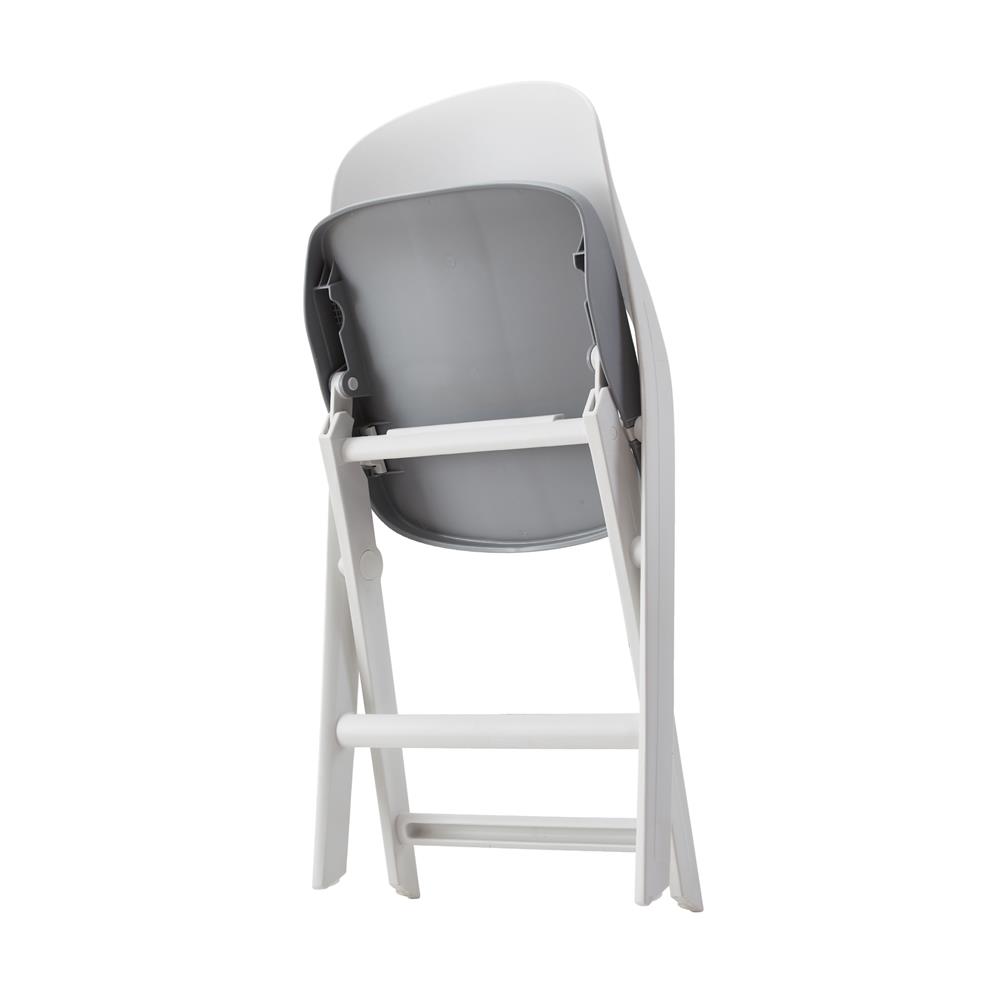 เก้าอี้พับ FURDINI MODA สีเทา/ขาว