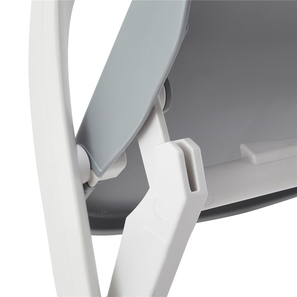 เก้าอี้พับ FURDINI MODA สีเทา/ขาว