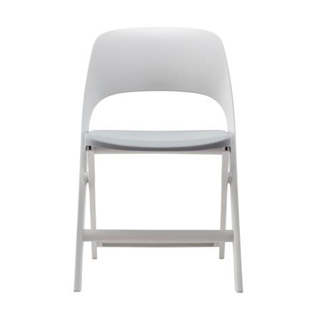 เก้าอี้พับ FURDINI MODA สีเทา/ขาว_1