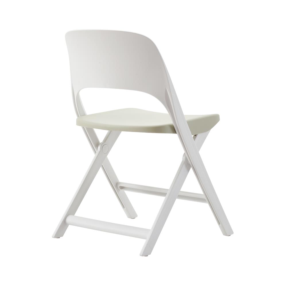 เก้าอี้พับ FURDINI MODA สีเขียว/ขาว