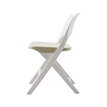 เก้าอี้พับ FURDINI MODA สีเขียว/ขาว_2