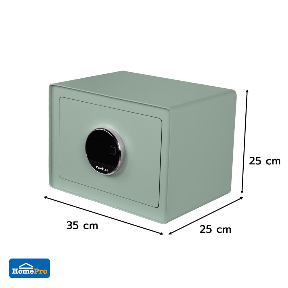 ตู้นิรภัย FINGERPRINT FURDINI F24 สีเขียว