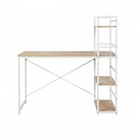 โต๊ะทำงาน FURDINI ALASKA 120 ซม. สีโอ๊ค/ขาว_1