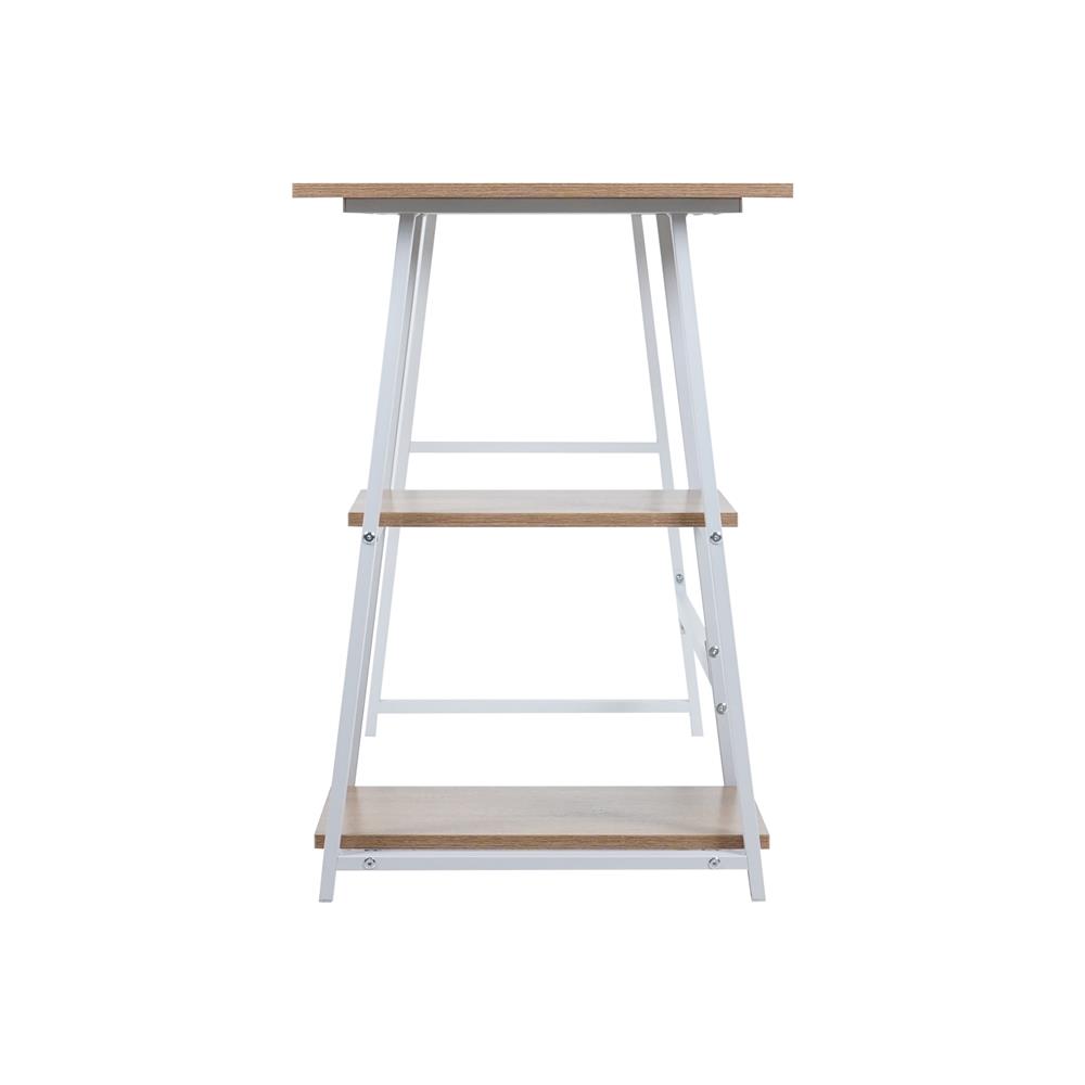 โต๊ะทำงาน FURDINI MAC 120 ซม. สีโอ๊ค/ขาว