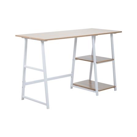 โต๊ะทำงาน FURDINI MAC 120 ซม. สีโอ๊ค/ขาว_2