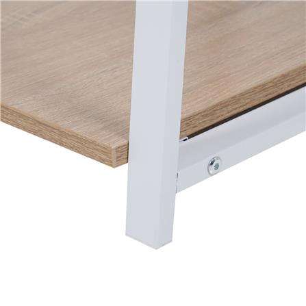 โต๊ะทำงาน FURDINI MAC 120 ซม. สีโอ๊ค/ขาว_5