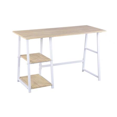 โต๊ะทำงาน FURDINI MAC 120 ซม. สีโอ๊ค/ขาว_0