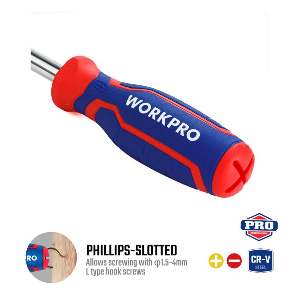 ไขควงอเนกประสงค์ 6IN1 WORKPRO WP221046