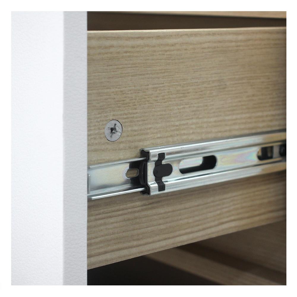 ตู้ลิ้นชัก 3 ลิ้นชัก FURDINI NATURE 80 ซม. สีโอ๊ค/ขาว