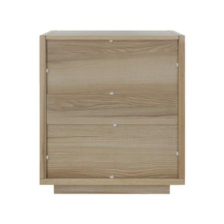 ตู้ข้างเตียง FURDINI NATURE 50 ซม. สีโอ๊ค/ขาว_4